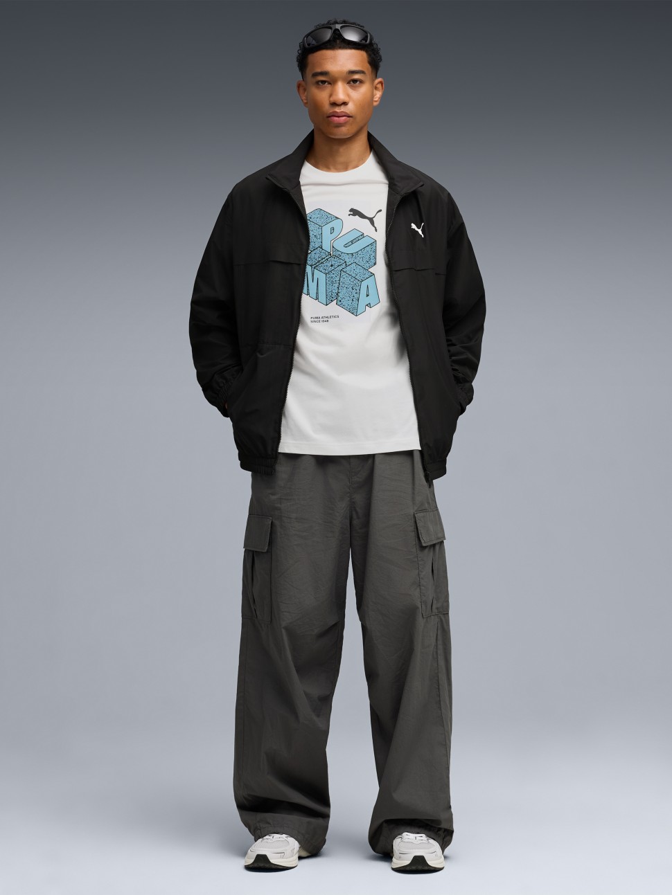 Футболка чоловіча Puma GRAPHIC Tee біла 69178202 — фото 4
