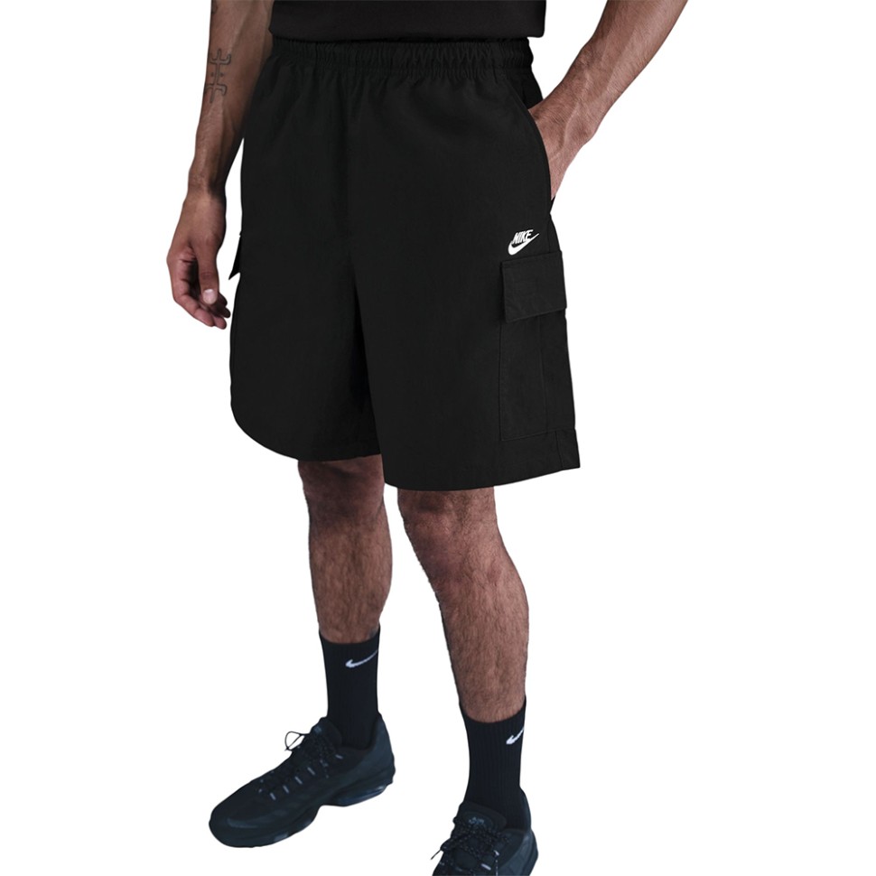 Шорты мужские Nike M NK CLUB UTILITY SHORT черные IH5047-010 — Sport City Шорты мужские Nike M NK CLUB UTILITY SHORT черные IH5047-010