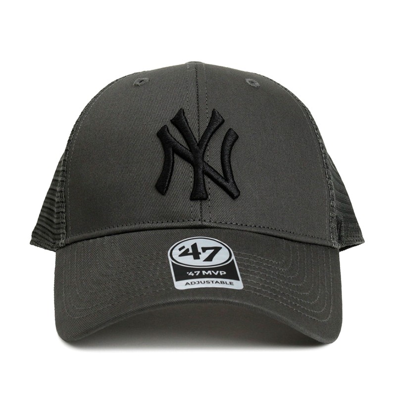 Бейсболка 47 Brand Branson New York Yankees сіра B-BRANS17CTP-CCA изображение 1