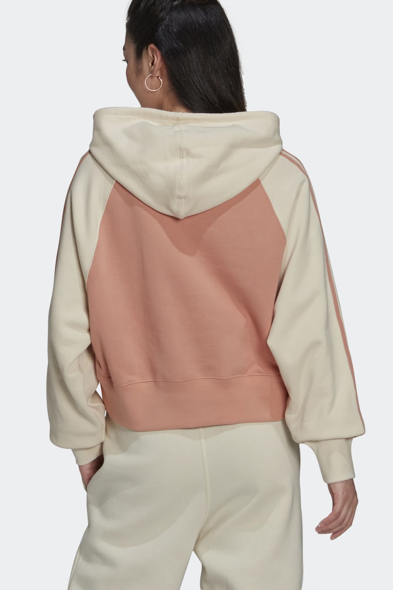 Толстовка жіноча Adidas Hoodie рожева H37831  изображение 3