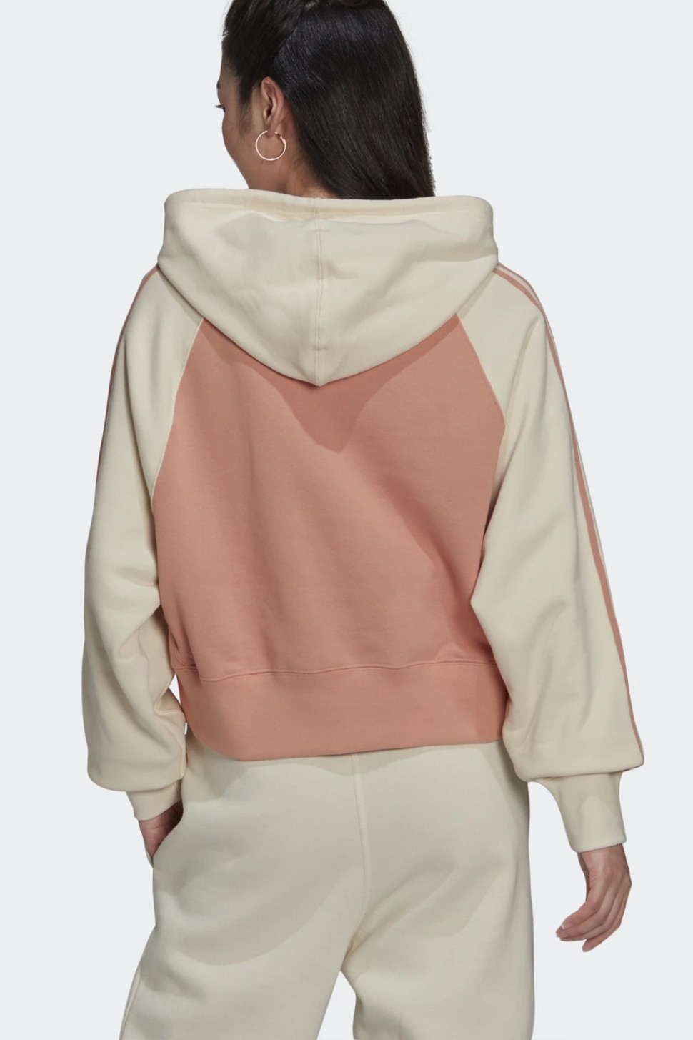 Толстовка женская Adidas Hoodie розовая H37831 — фото 3 — Sport City Толстовка женская Adidas Hoodie розовая H37831 — фото 3