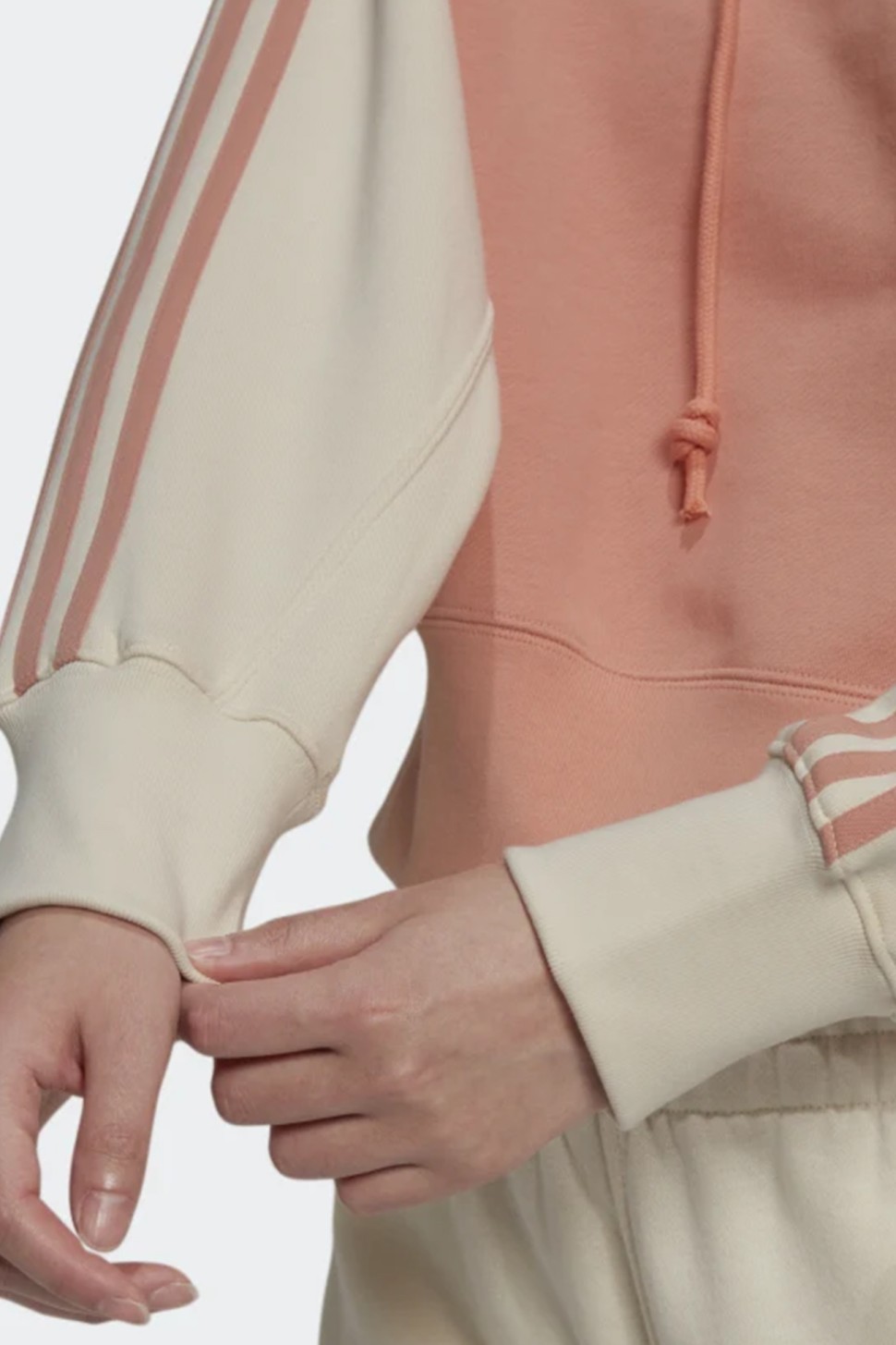 Толстовка женская Adidas Hoodie розовая H37831 — фото 4 — Sport City Толстовка женская Adidas Hoodie розовая H37831 — фото 4