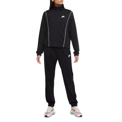Костюм женский Nike W Nsw Essntl Pqe Trk Suit черный DD5860-011