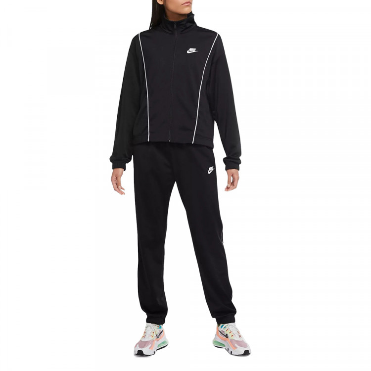 Костюм жіночий Nike W Nsw Essntl Pqe Trk Suit чорний DD5860-011  изображение 1