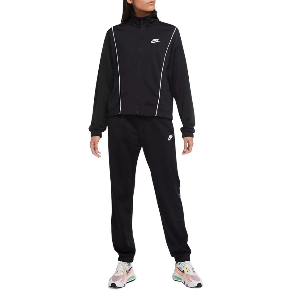 Костюм жіночий Nike W Nsw Essntl Pqe Trk Suit чорний DD5860-011 — фото 1