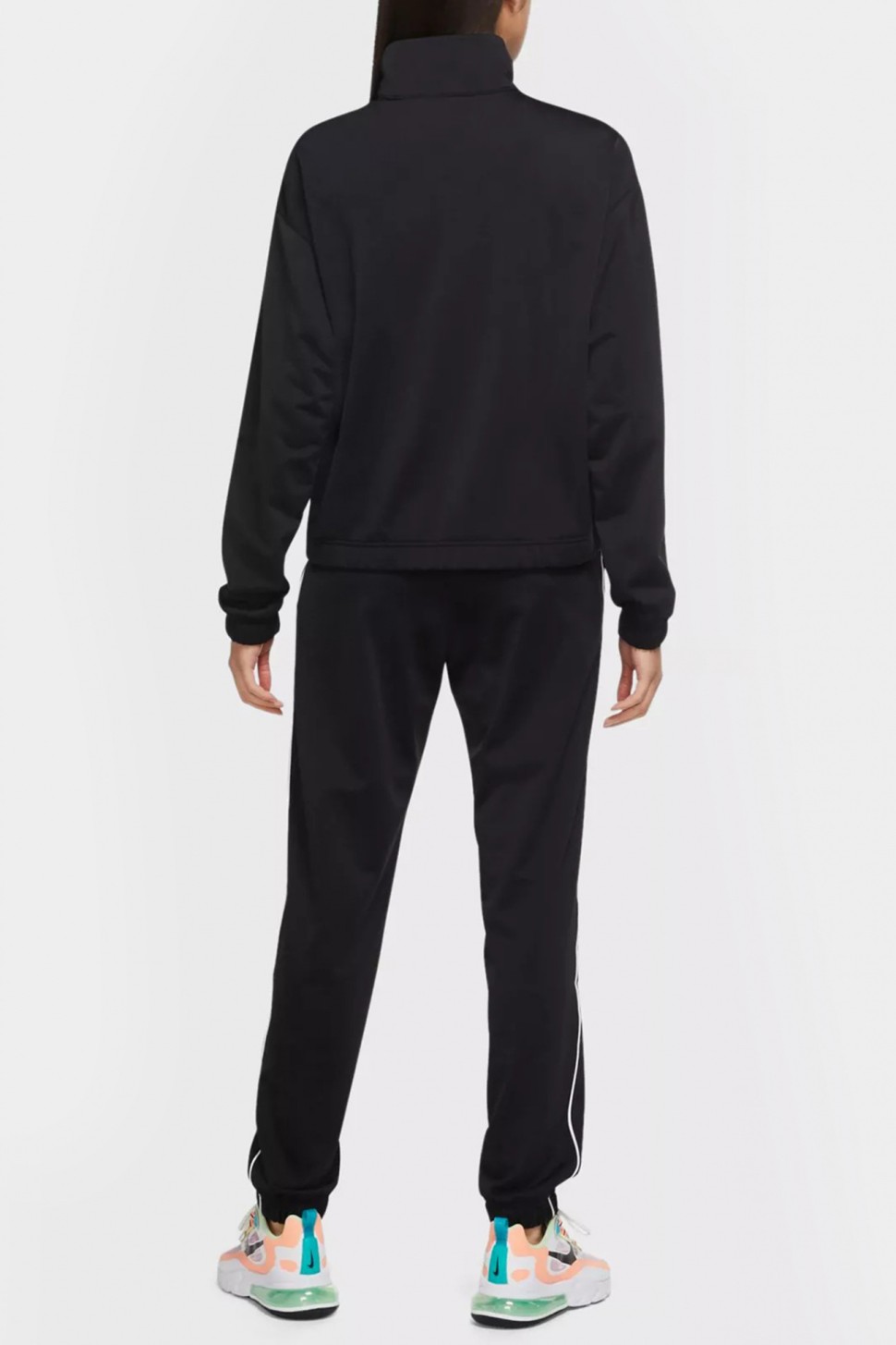 Костюм жіночий Nike W Nsw Essntl Pqe Trk Suit чорний DD5860-011 — фото 3