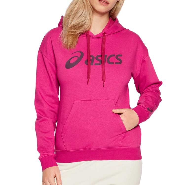 Толстовка женская Asics Big Asics Oth Hoodie розовая 2032A990-602 изображение 1