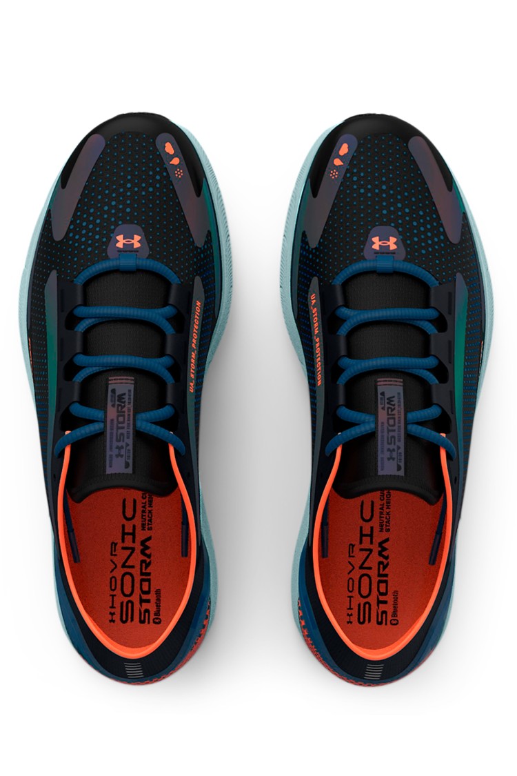 Кросівки чоловічі Under Armour UA HOVR Sonic 5 Storm чорні 3025448-002 изображение 6