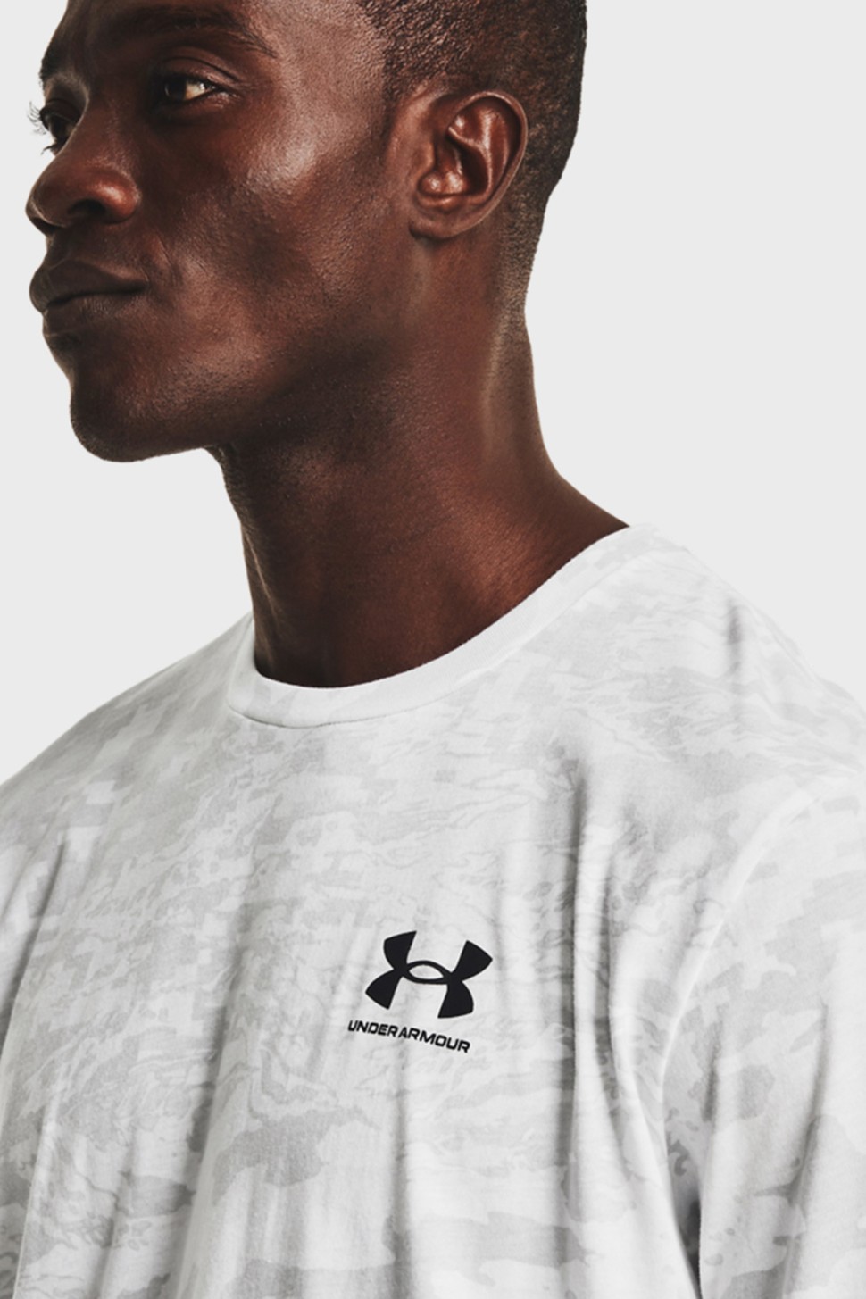 Футболка чоловіча Under Armour UA ABC CAMO SS біла 1357727-100 — фото 3