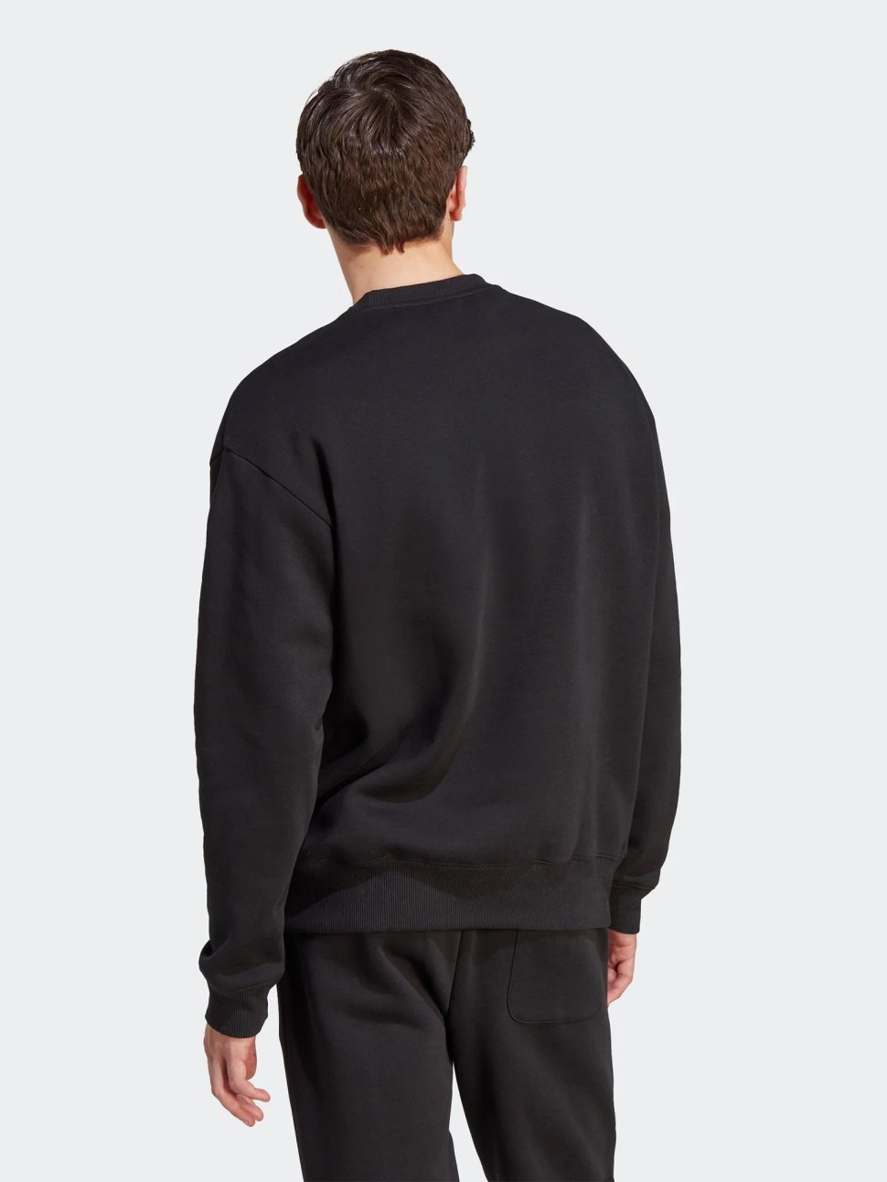 Толстовка чоловіча Adidas M ALL SZN SWT чорна IJ6903 — фото 4