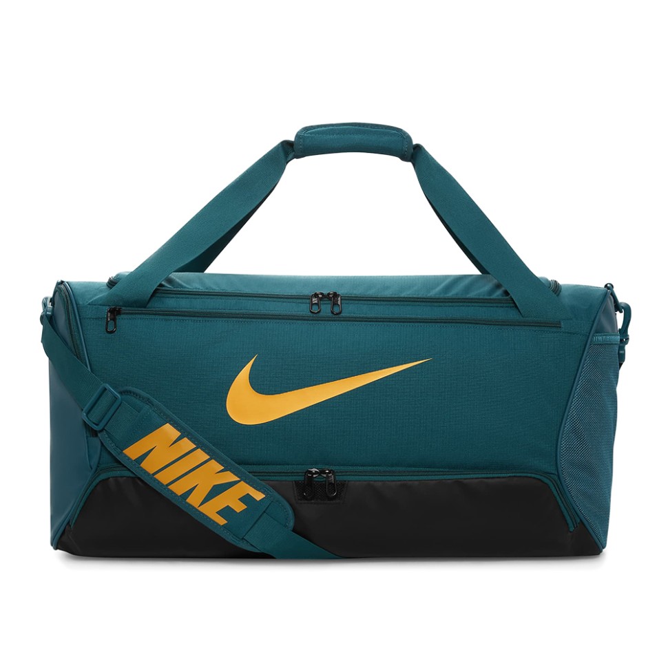 

Сумка Nike NK BRSLA M DUFF - 9.5 (60L) бирюзовая DH7710-381 (MISC), Бирюзовый