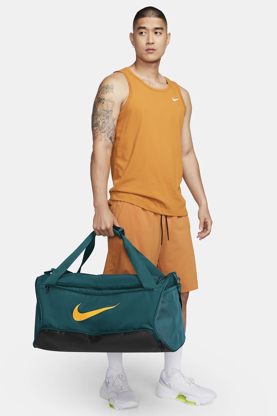 Сумка   Nike NK BRSLA M DUFF - 9.5 (60L) бірюзова DH7710-381 — фото 9