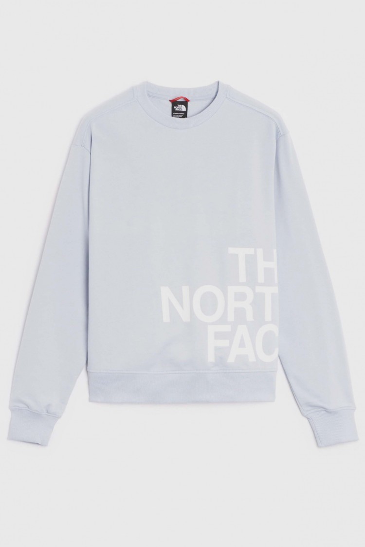 Толстовка женская The North Face W BLOWN UP LOGO голубая NF0A8545I0E1 изображение 2