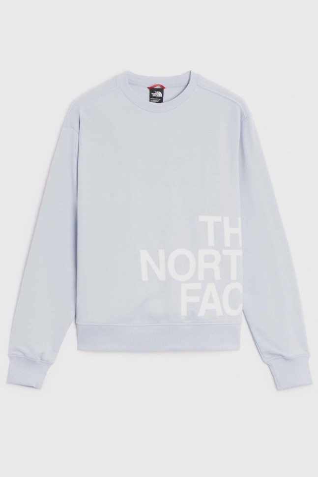 Толстовка женская The North Face W BLOWN UP LOGO голубая NF0A8545I0E1 изображение 2