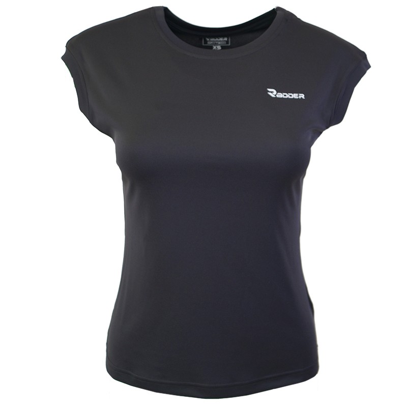 Футболка женская Radder черная ZUZE-010 изображение 1