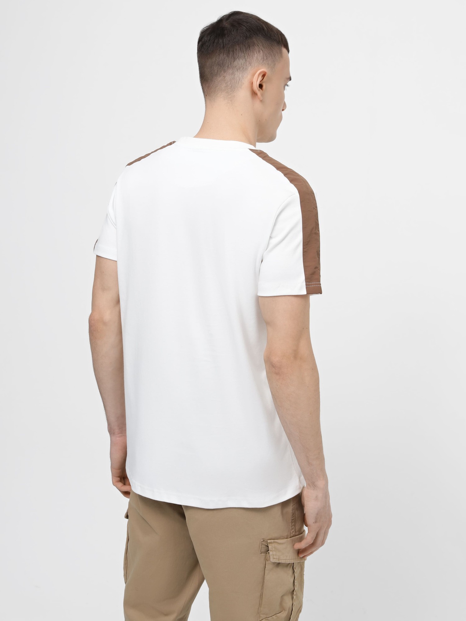 Футболка чоловіча Evoids Tarbent молочна 552441-121 изображение 3