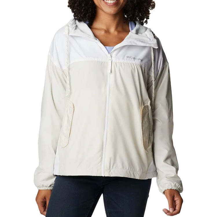 Ветровка женская Columbia FLASH CHALLENGER™ LINED WINDBREAKER бежевая 1989481-191