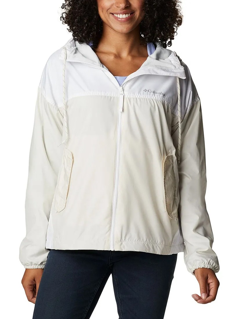 Вітрівка жіноча Columbia FLASH CHALLENGER™ LINED WINDBREAKER бежева 1989481-191 — фото 2
