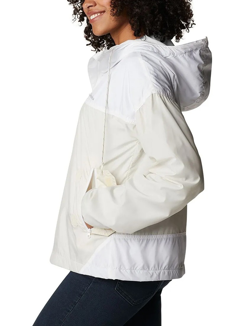 Вітрівка жіноча Columbia FLASH CHALLENGER™ LINED WINDBREAKER бежева 1989481-191 — фото 4