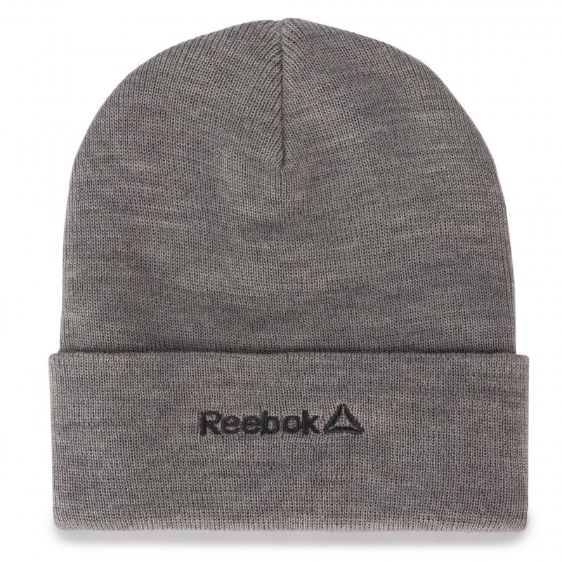 Шапка Reebok FOUND LOGO BEANIE серая EC5588 изображение 1