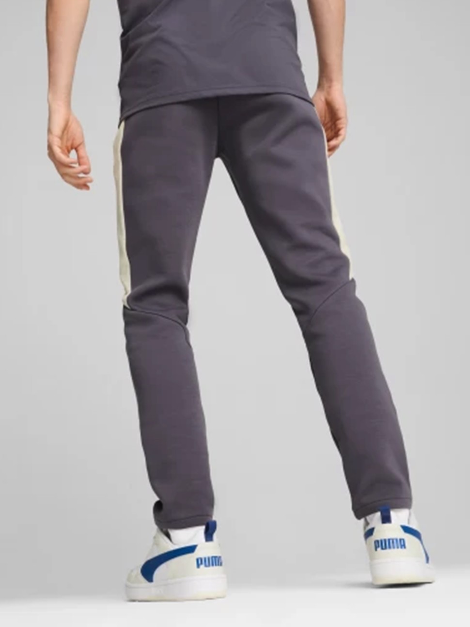 Штани чоловічі Puma EVOSTRIPE Pants DK сірі 68170269 — фото 5