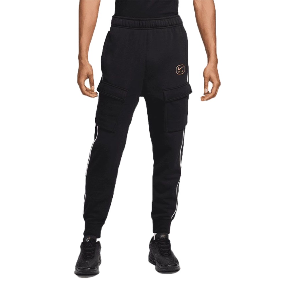 Брюки мужские Nike M NSW SW AIR CARGO PANT FLC BB черные HM0180-010 изображение 1