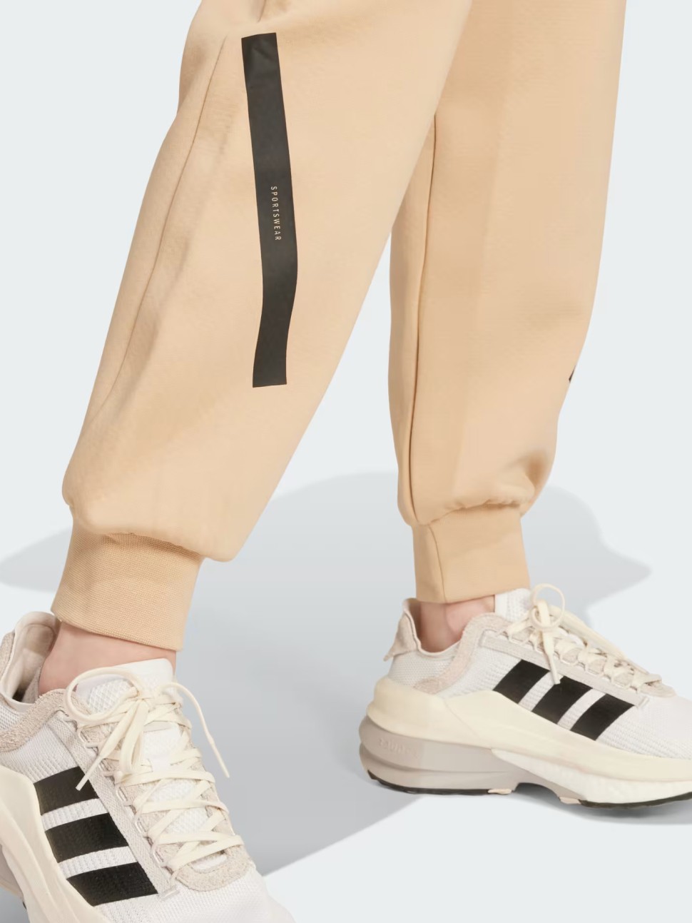 Штани жіночі Adidas W Z.N.E. PT бежеві JD9587 — фото 5