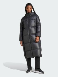 Куртка жіноча Adidas W BIG BAFFLE C чорна IV9770 изображение 2