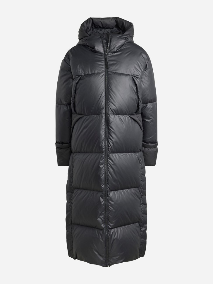 Куртка жіноча Adidas W BIG BAFFLE C чорна IV9770 изображение 7