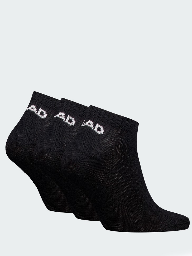 Носки HEAD ALL SPORTS QUARTER черные 701229010001 изображение 3