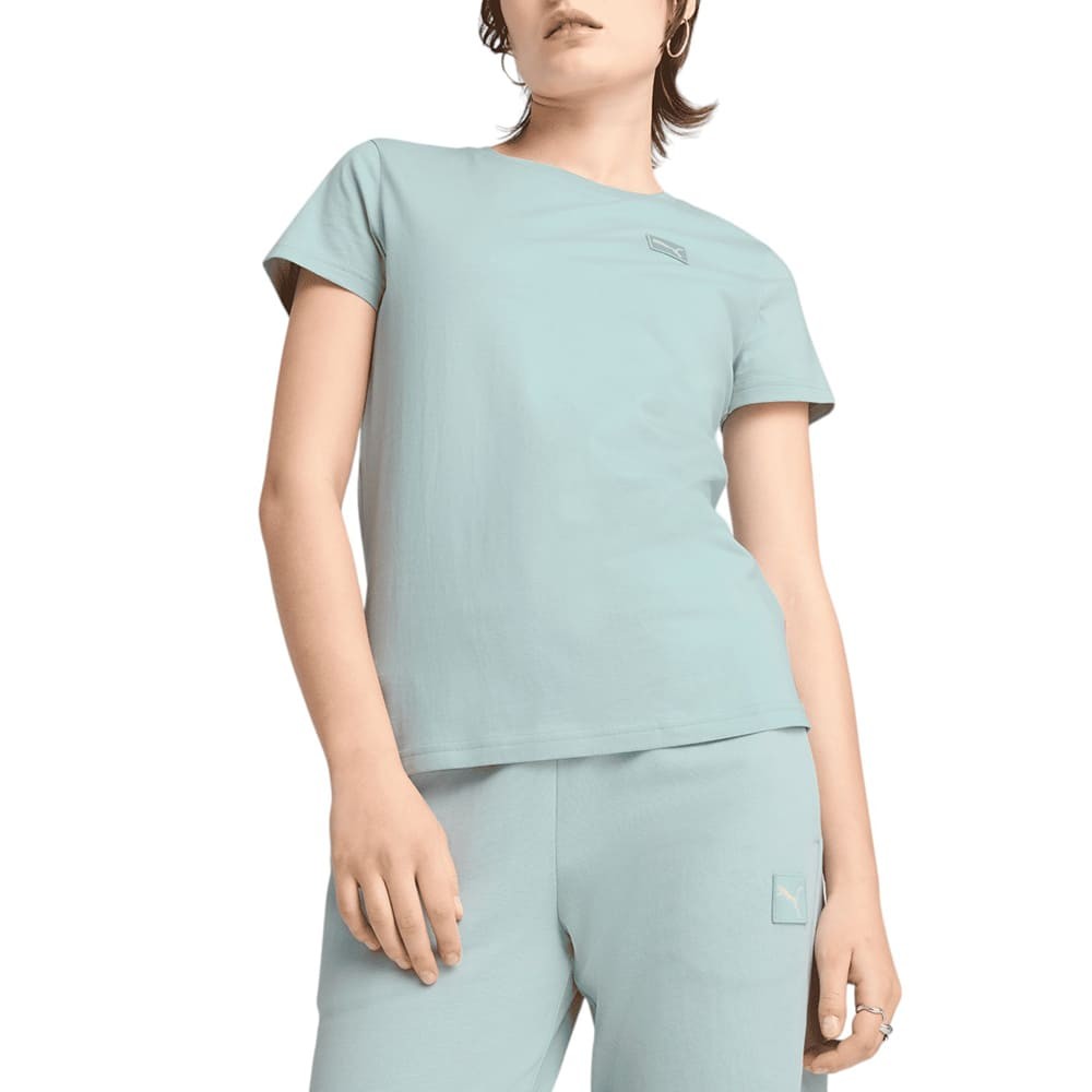 Футболка женская Puma ESS ELEVATED Tee мятная 68501667
