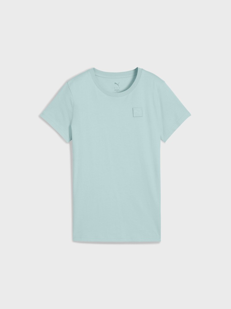Футболка женская Puma ESS ELEVATED Tee мятная 68501667 изображение 5