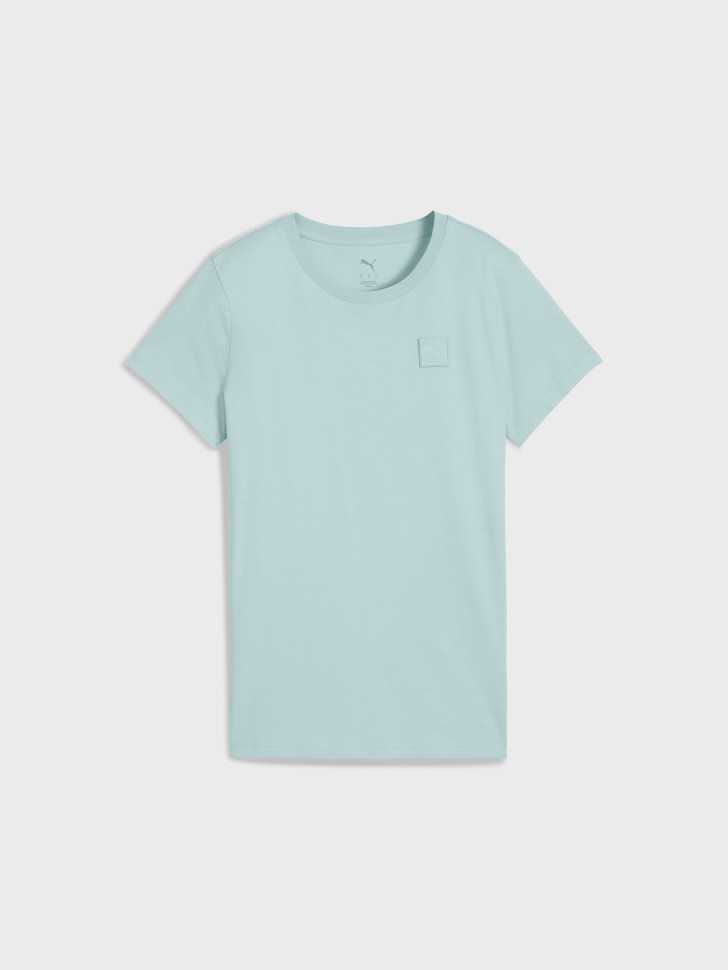 Футболка женская Puma ESS ELEVATED Tee мятная 68501667 изображение 5