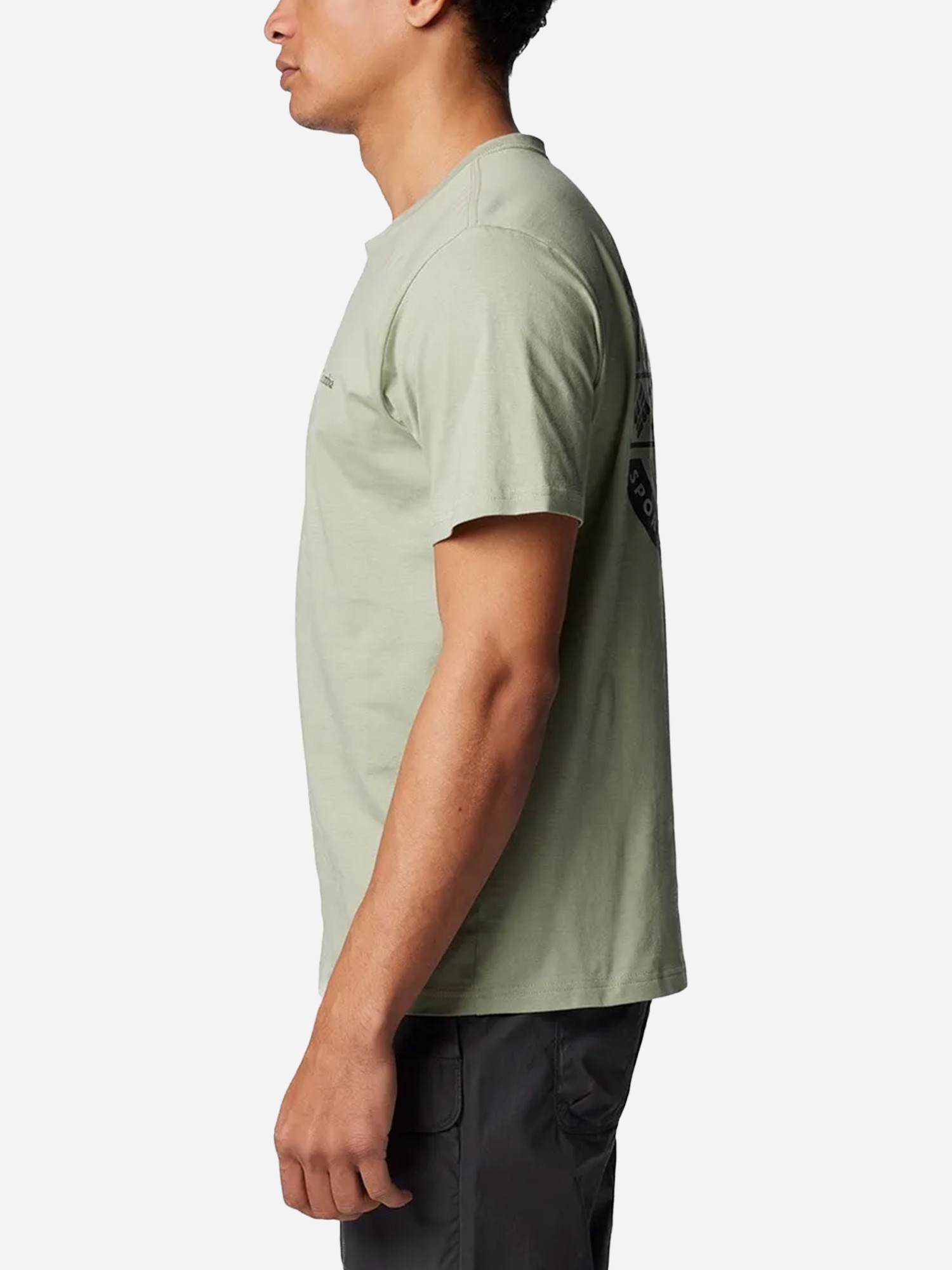 Футболка мужская Columbia Rapid Ridge™ Back Graphic Tee II хаки 1934821-348 изображение 3