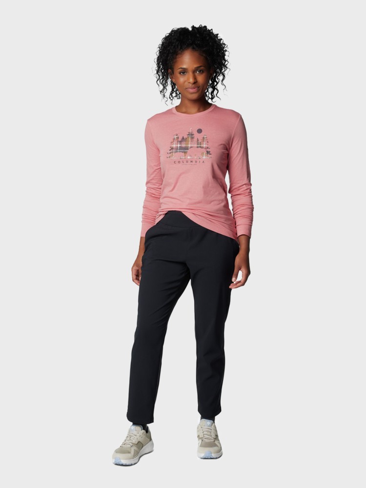 Брюки женские Columbia All Seasons™ Pull-On Pant черные 2086131-010 изображение 5