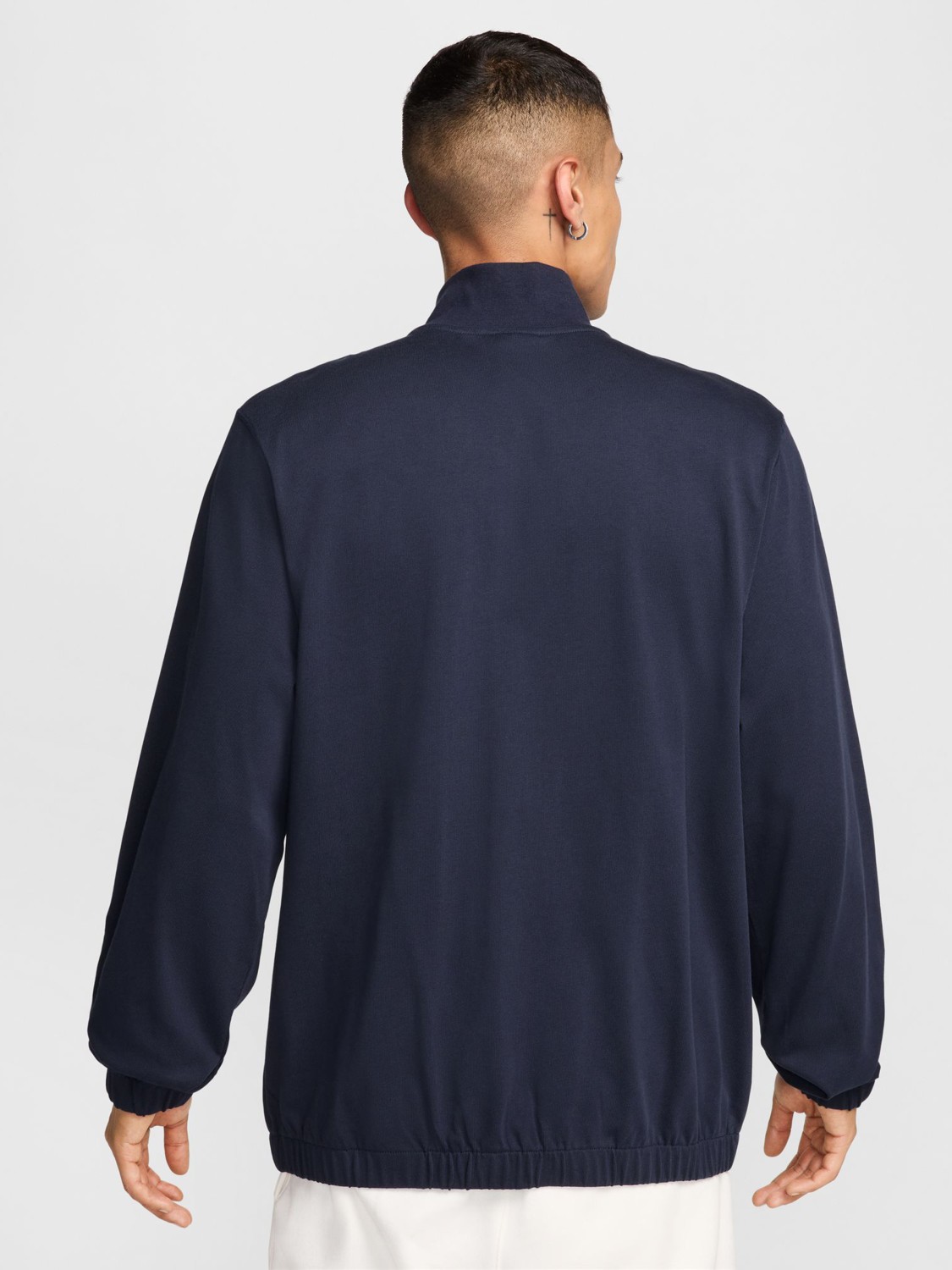 Толстовка чоловіча Nike M NK CLUB KNIT JKT синя FQ3426-451 изображение 3