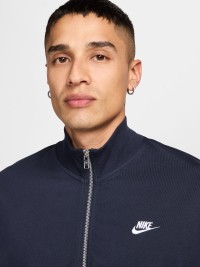 Толстовка мужская Nike M NK CLUB KNIT JKT синяя FQ3426-451 изображение 4