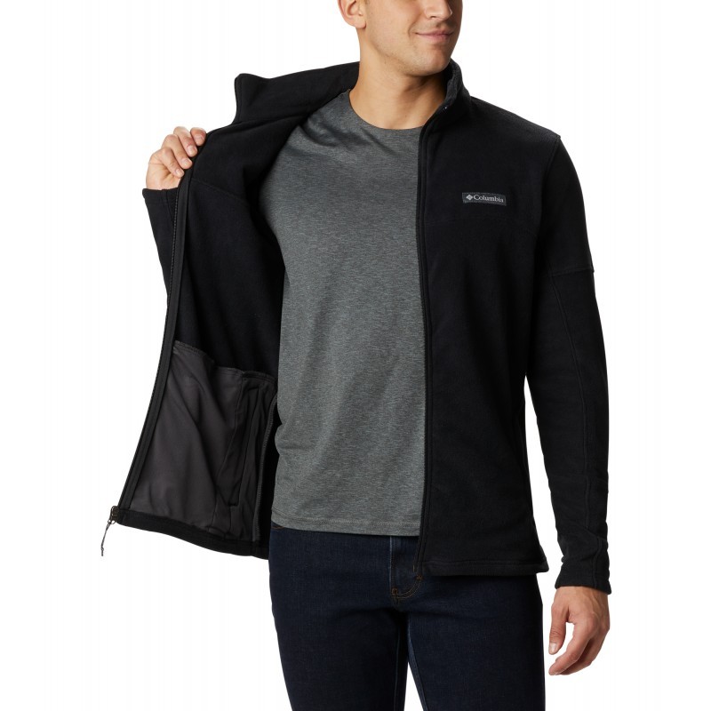 Толстовка мужская Columbia Basin Trail™ III Full Zip черная 1907753-010 изображение 3