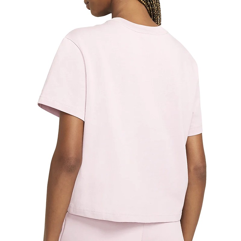 Футболка женская Nike W Nsw Swsh Ss Top розовая CZ8911-645 изображение 2