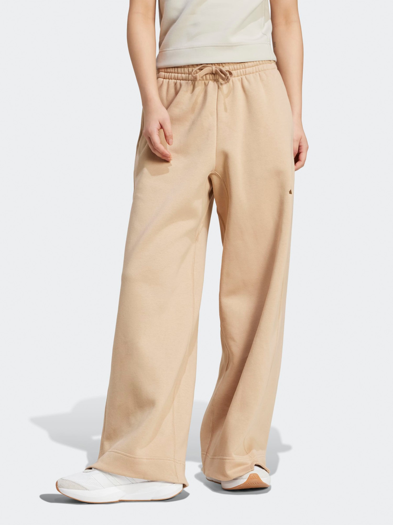 Брюки женские Adidas W ALL SZN T PT бежевые JV7252 изображение 2