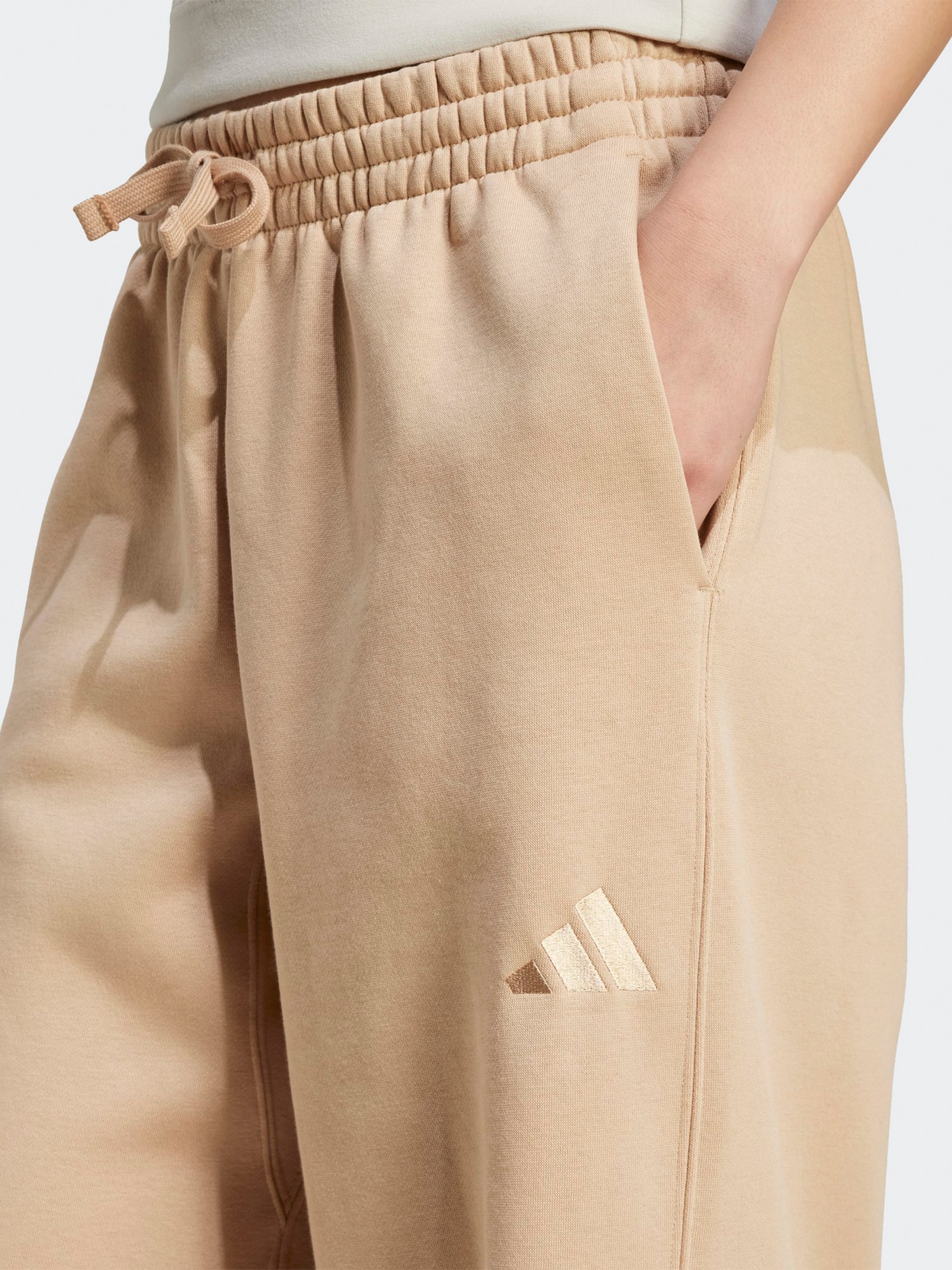 Брюки женские Adidas W ALL SZN T PT бежевые JV7252 изображение 5