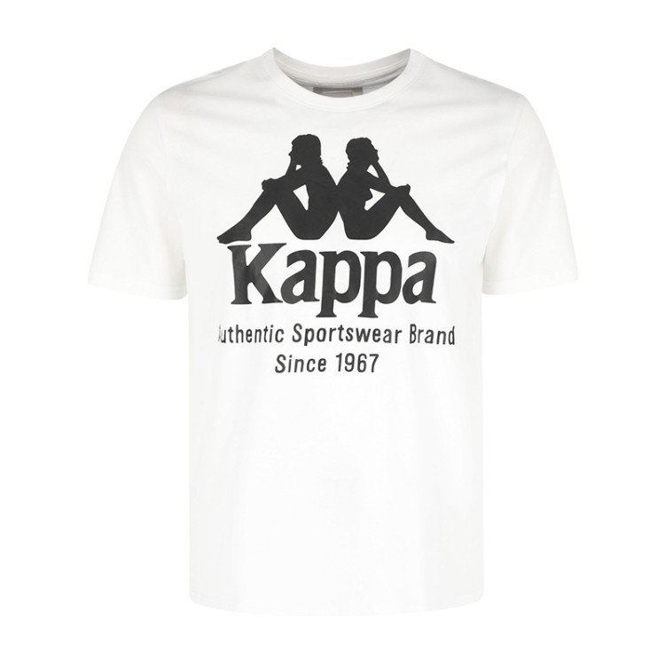 Футболка чоловіча Kappa біла 107926-00 изображение 1