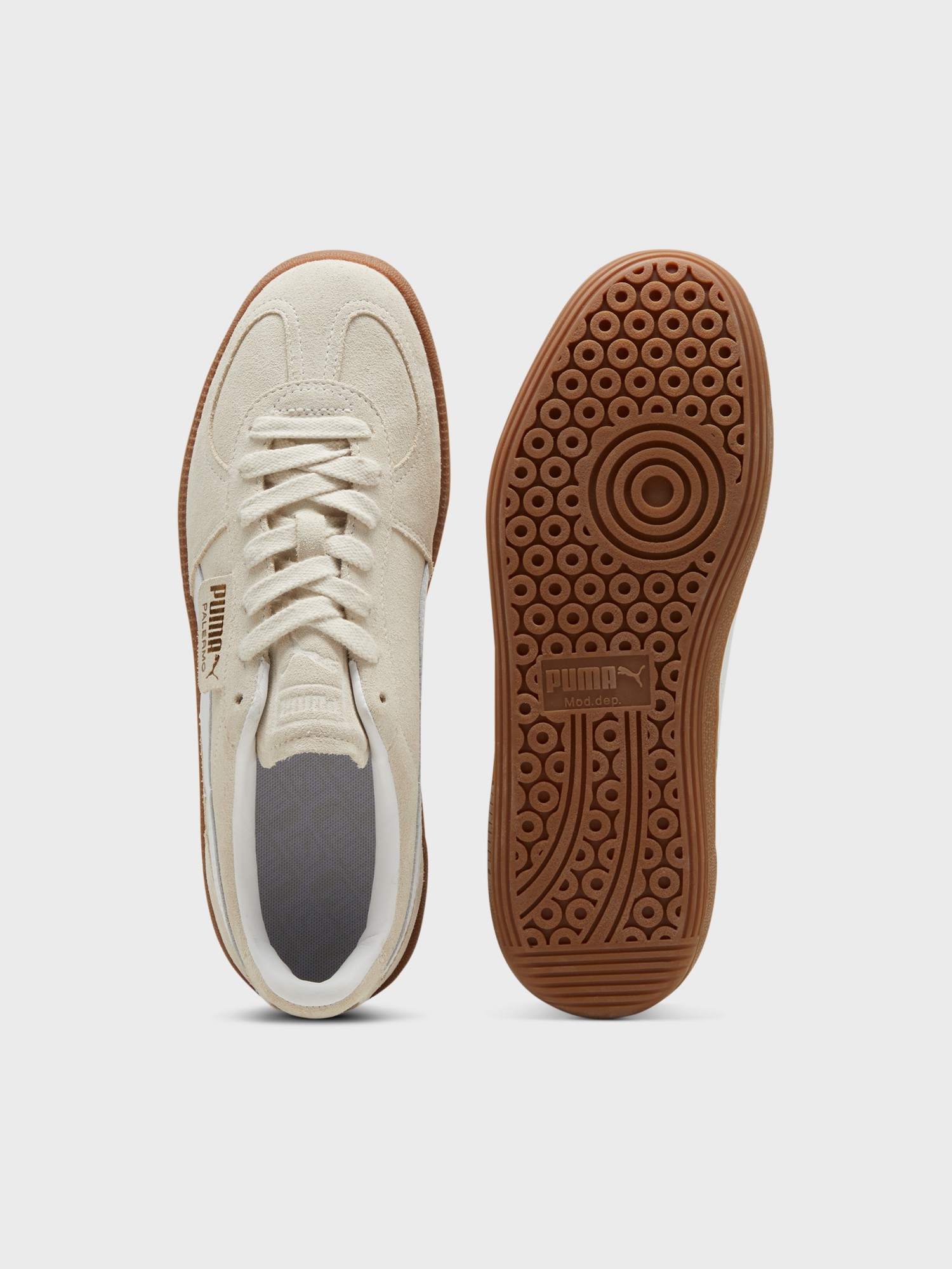 Кроссовки женские Puma Palermo бежевые 39646311 изображение 7