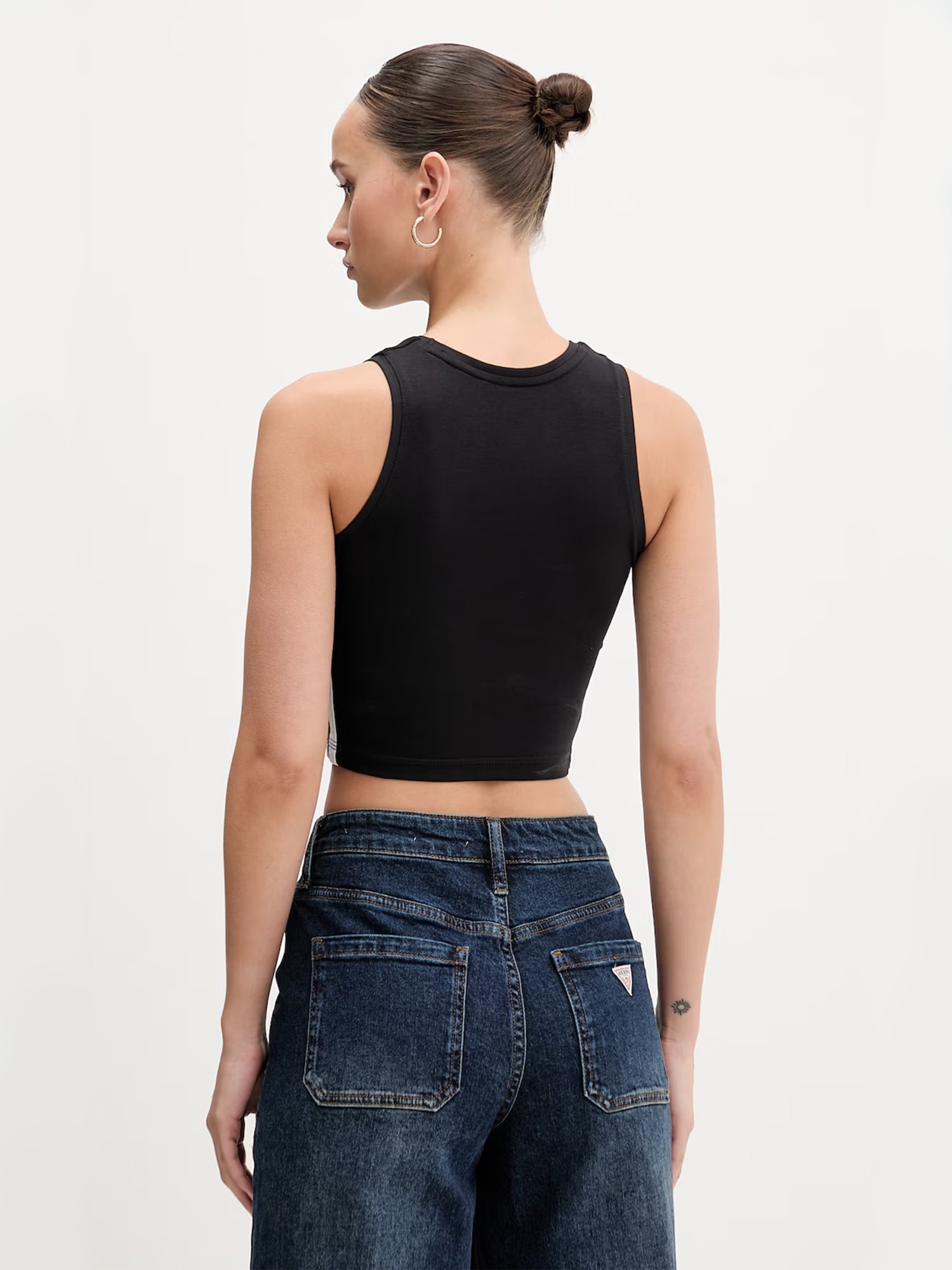 Майка женская Adidas W 3S PAD TK черная KC5181 изображение 3