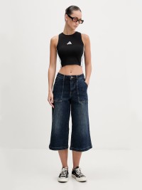 Майка женская Adidas W 3S PAD TK черная KC5181 изображение 4