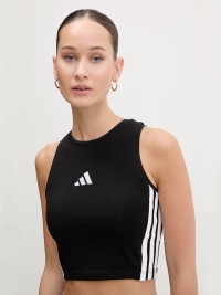 Майка женская Adidas W 3S PAD TK черная KC5181 изображение 5