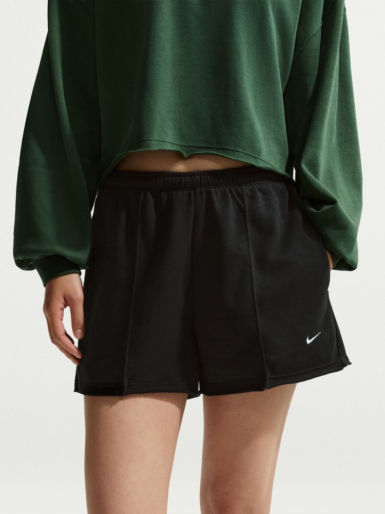 Шорти жіночі Nike W NSW OFFLN CHLL FT SHORT чорні II3980-010 изображение 3
