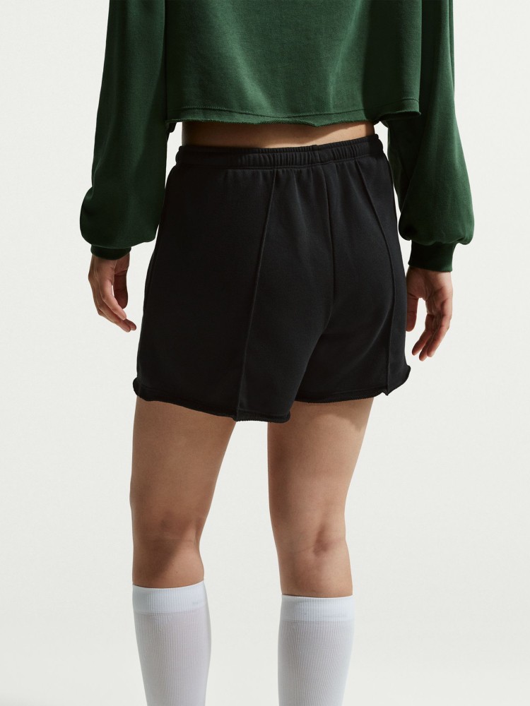 Шорти жіночі Nike W NSW OFFLN CHLL FT SHORT чорні II3980-010 изображение 4
