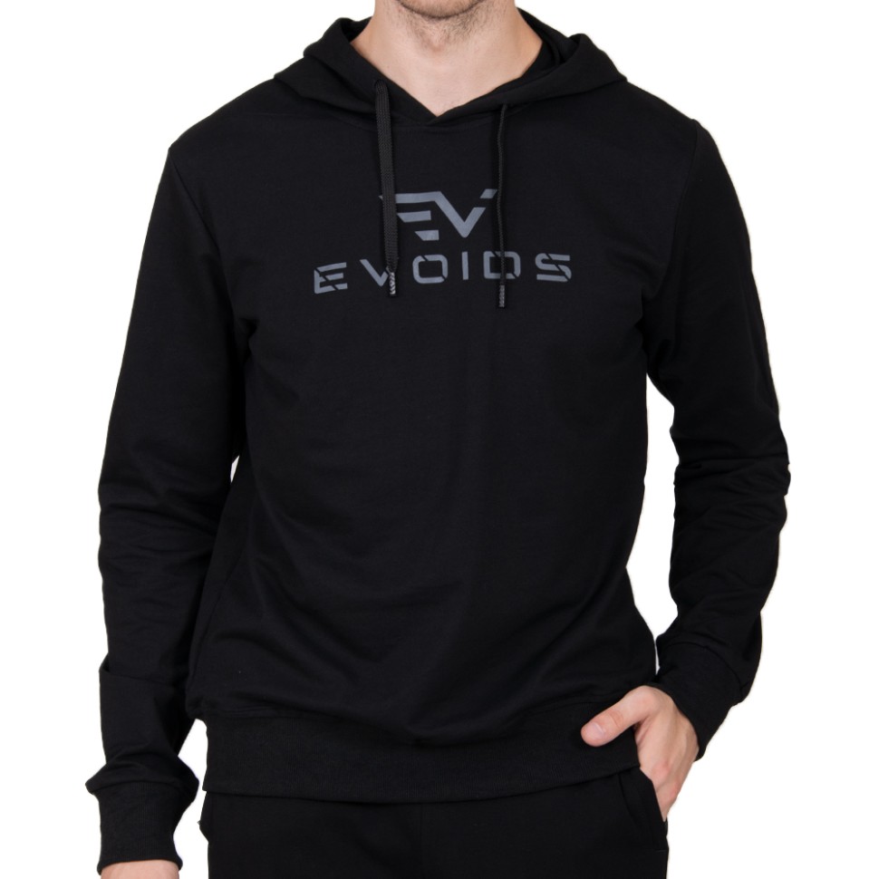 Толстовка мужская Evoids Lyra черная 552151-010 изображение 1