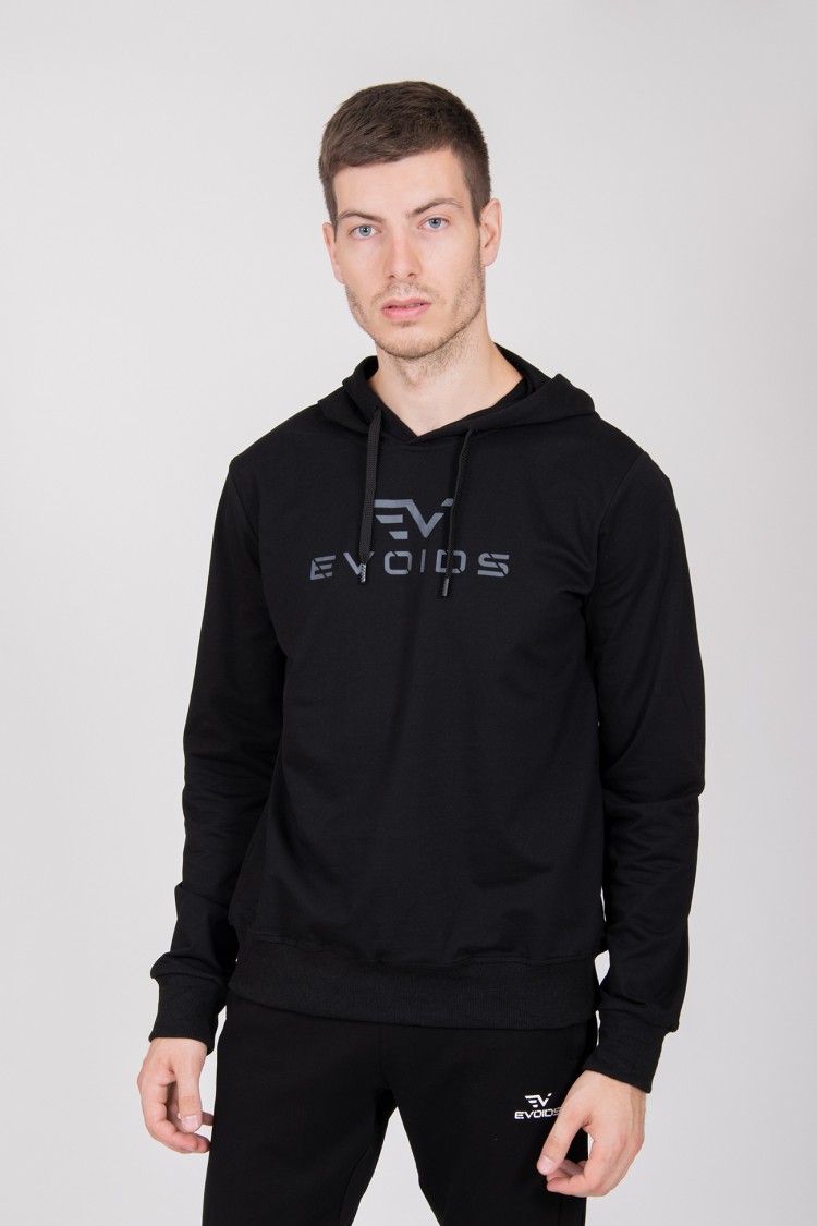 Толстовка мужская Evoids Lyra черная 552151-010 изображение 2